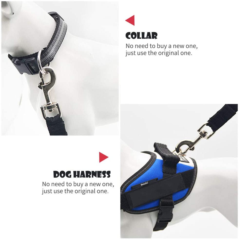 1pc Car Pet Dog Cat Adjustable Vehicle Safety Seatbelt Seat Belt Harness Lead
